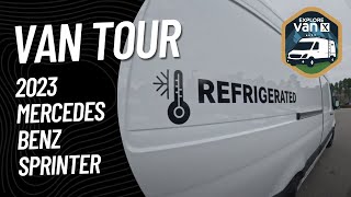 VAN TOUR | Fridge Upfit by Thermo King