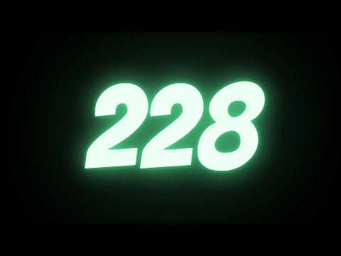 [03:48] 228 Seconds Timer Beeps Countdown | 228s Alarm Countdown Clock Loud Noise When Ends Full HD