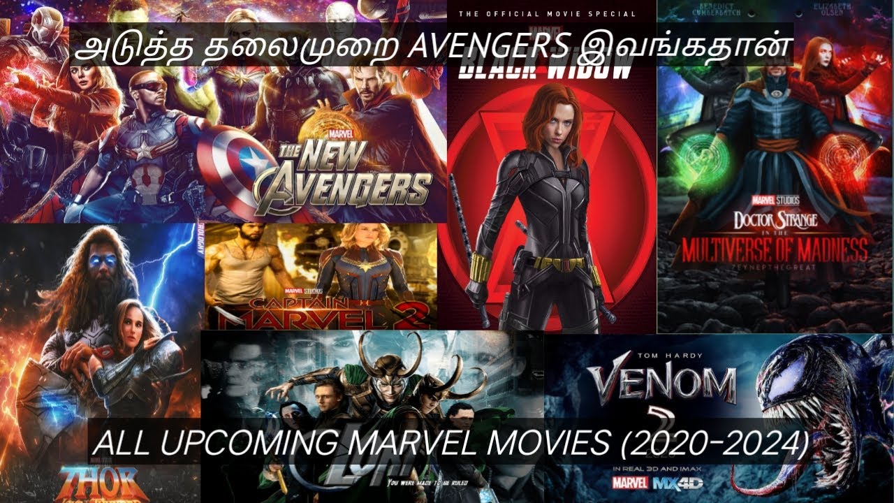 Next 20 Marvel movies (20202024) YouTube