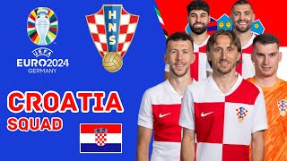 CROATIA Official Squad For UEFA EURO 2024 | Craotia Squad | UEFA Euro 2024 | FootWorld