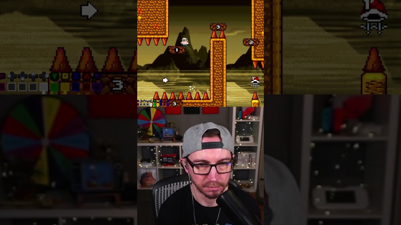 Tricky Falling Platform Kaizo Level! | 