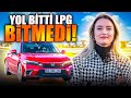 Hem turbolu hem lpgli honda civic 15 eco  bir depo lpg le uzun yol testi