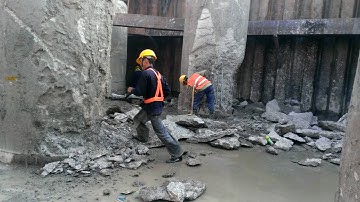 Đập đầu cọc khoan nhồi D1500 20160318 025