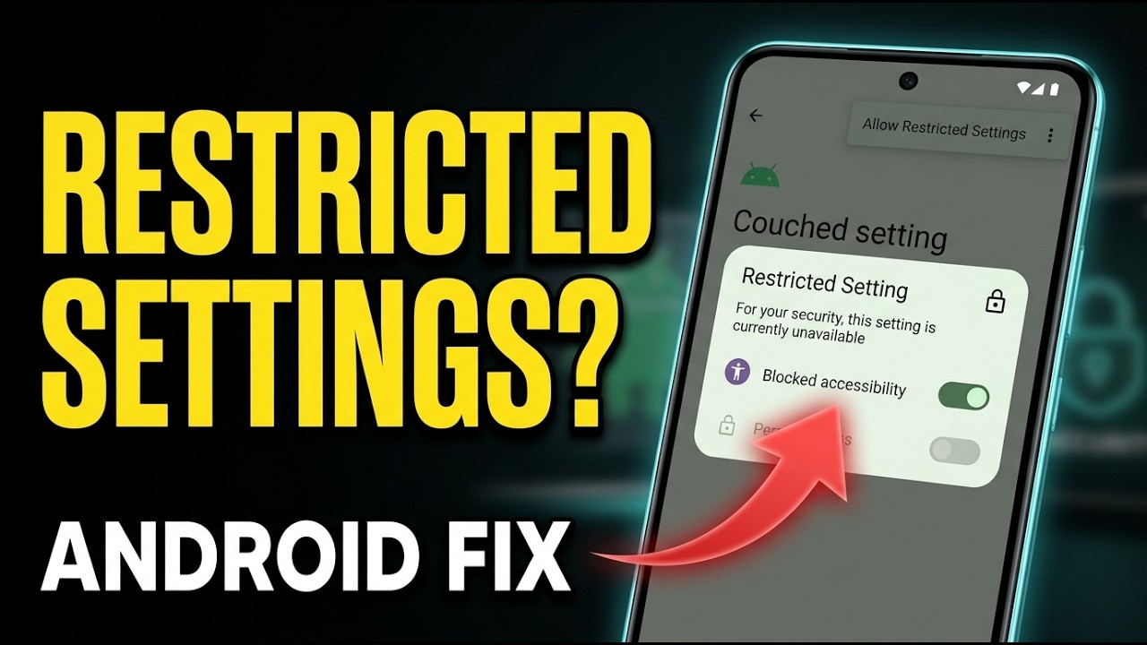 Fix Restricted Settings on Android in 2026 | Step-by-Step Guide - YouTube
