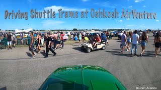 Trams at AirVenture Oshkosh