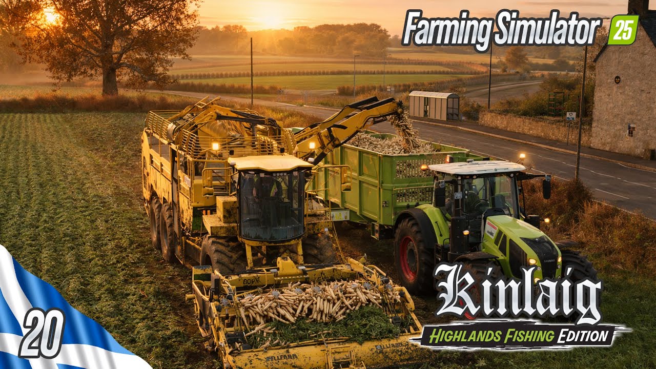 FS25 Highlands Expansion | October Parsnip Harvest & Field Prep | Episode 20 🎮