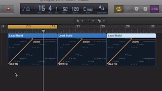 Using region automation in Logic Pro X 10.1