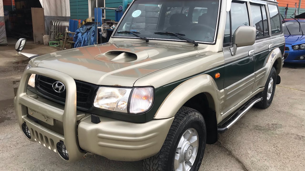 Hyundai galloper 2001