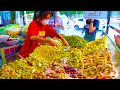 Unbelievable!! 2 Tons Are Sold Per Day!! Mju Wat Phnom The Most Famous 24h Fruit Store In Phnom Penh