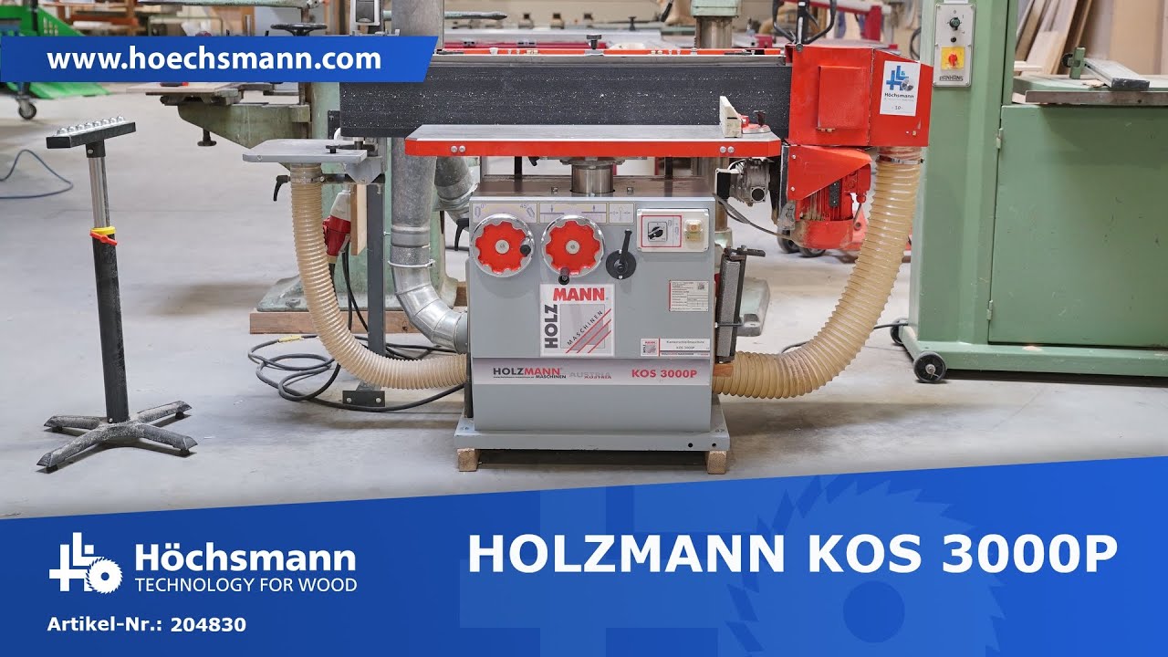 Kantenschleifmaschine HOLZMANN KOS 3000P (Höchsmann Klipphausen)