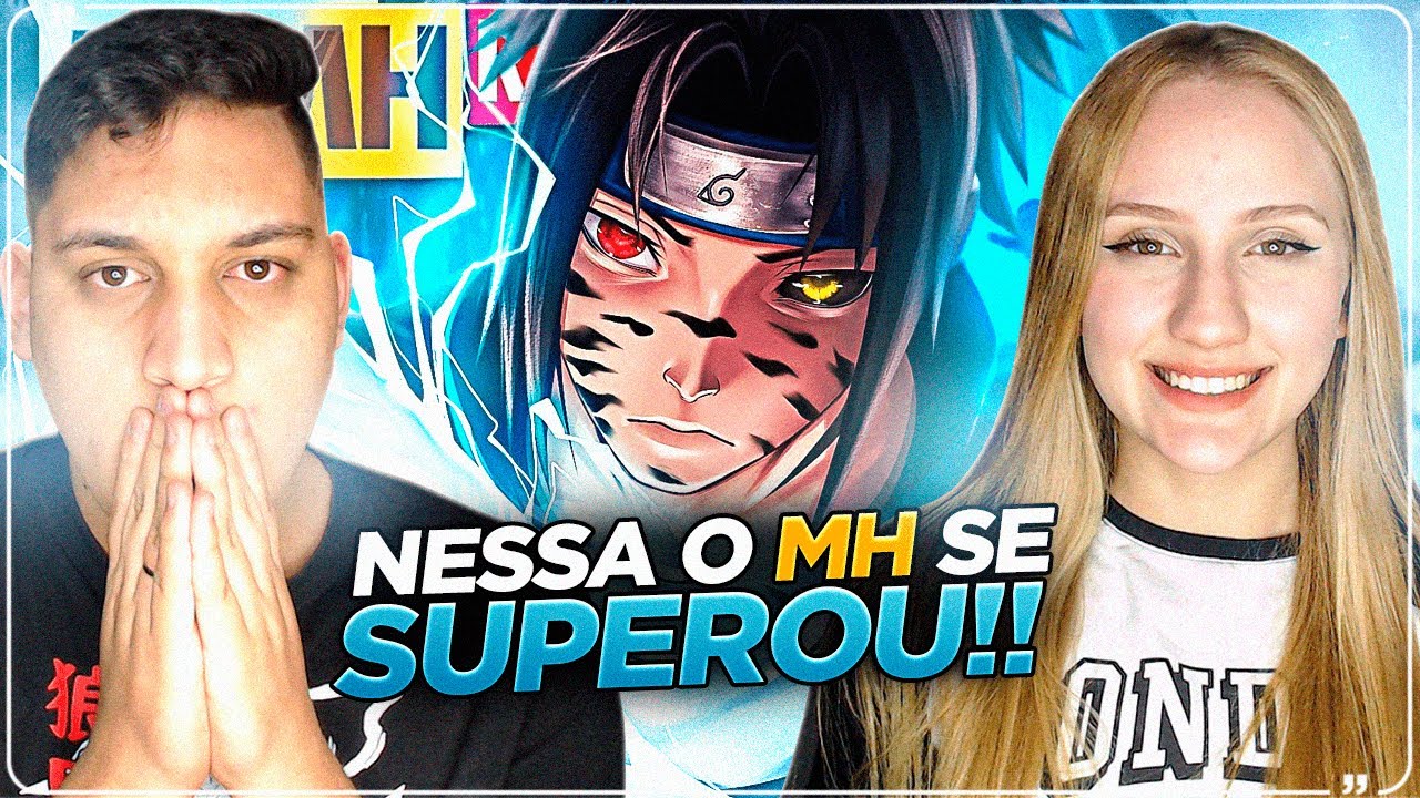 REACT EM CASAL - Tipo Sasukezin 😎 (Resposta: Narutin) Part. Kumode | Especial 3M | Prod. Sid | MHRAP