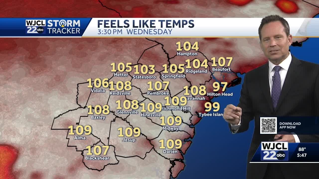 Impact Day Wednesday as the heat wave continues across Southeast ...