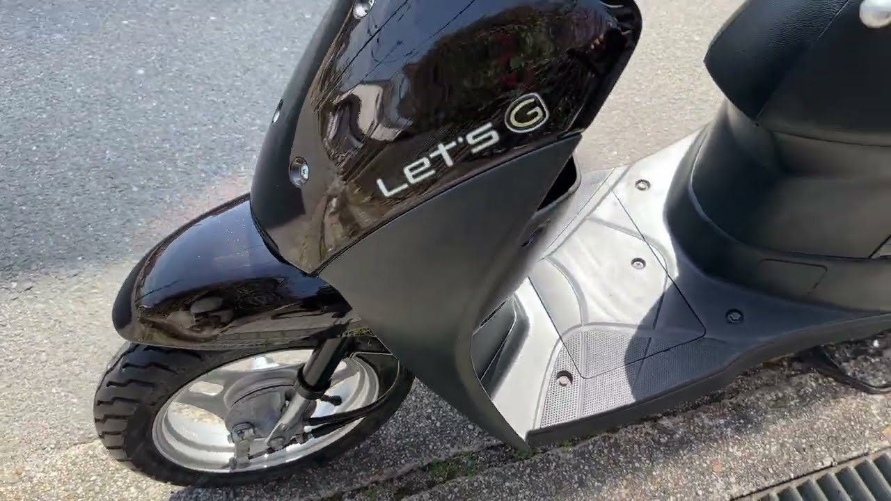 7609 スズキ レッツ4 CA45A 実動 良好 整備済み 原付バイク売ります