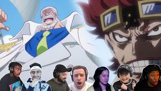 Garp Goes To Save Koby⁉️Kid Is In Elbaf⁉️One Piece Reaction Mashup Eps 1103