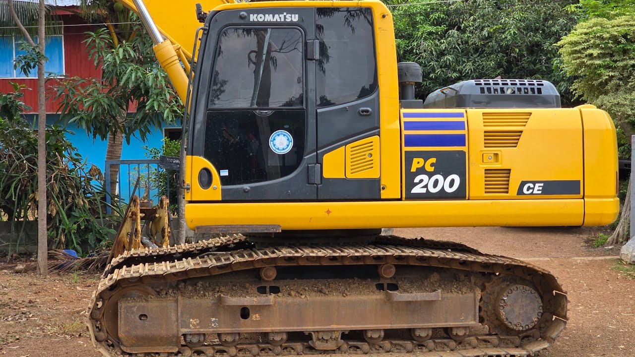 เข้าใหม่ KOMATSU PC200-10CE ไมล์6600ชม.PM7000ทั่วไทย สนใจติดต่อ0611234230 (สอนเทคนิคการเทสรถด้วยนะ) 
