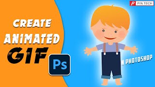 How to make a gif on photoshop 2023 | Create Animated GIF |