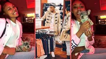 NBA YoungBoy Buys His Girlfriend Jania Puppy As Early Birthday Gift NBA YoungBoy Girlfriend Reacts