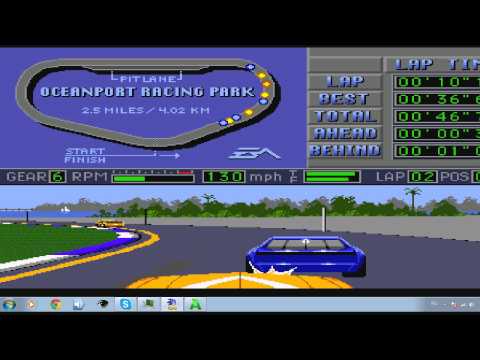 Mario Andretti Racing на Sega ( Обзор от Johnny Cage)