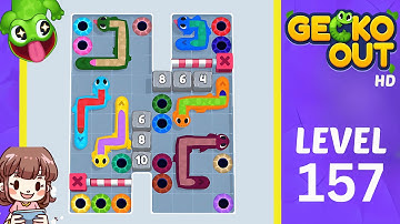 Gecko Out Level 157 Solution Walkthrough