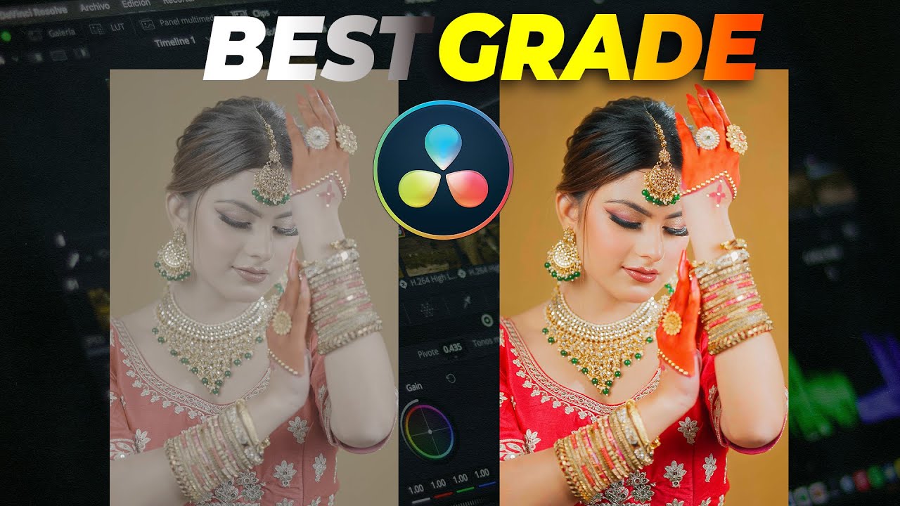 DaVinci Resolve Color Grading Tutorial | Cinematic RICH LOOK for ...