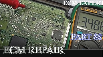 EDC 16C39  IGNITON SUPPLY SECTION CHECKING, ECM /ECU REPAIRING AND PROLEMS . ECM EXPERT PART 88