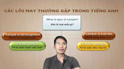 Các lỗi may thường gặp và cách xử lý trong tiếng Anh chuyên ngành may mặc