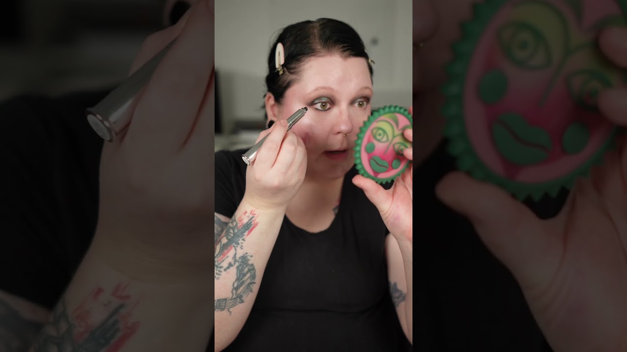 Mac Blue Brown Pigment Look