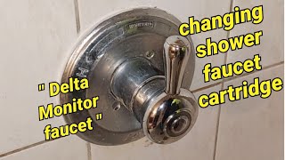 How to fix leaky Delta 1400 series shower faucet cartridge.