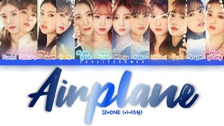 IZ*ONE (아이즈원) – Airplane Lyrics (Color Coded Han/Rom/Eng)