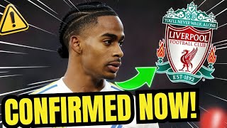 ⚪UNEXPECTED! Caught Liverpool fans by surprise! Great news!