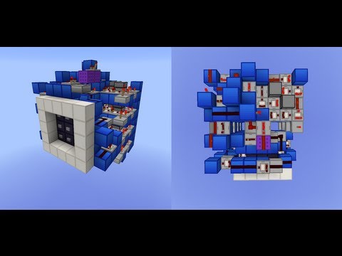 Minecraft: Tiny PIN Combo Lock ( 8 x 8 x 10 )
