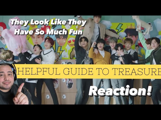 a helpful guide to TREASURE (12-member debut era) Reaction class=