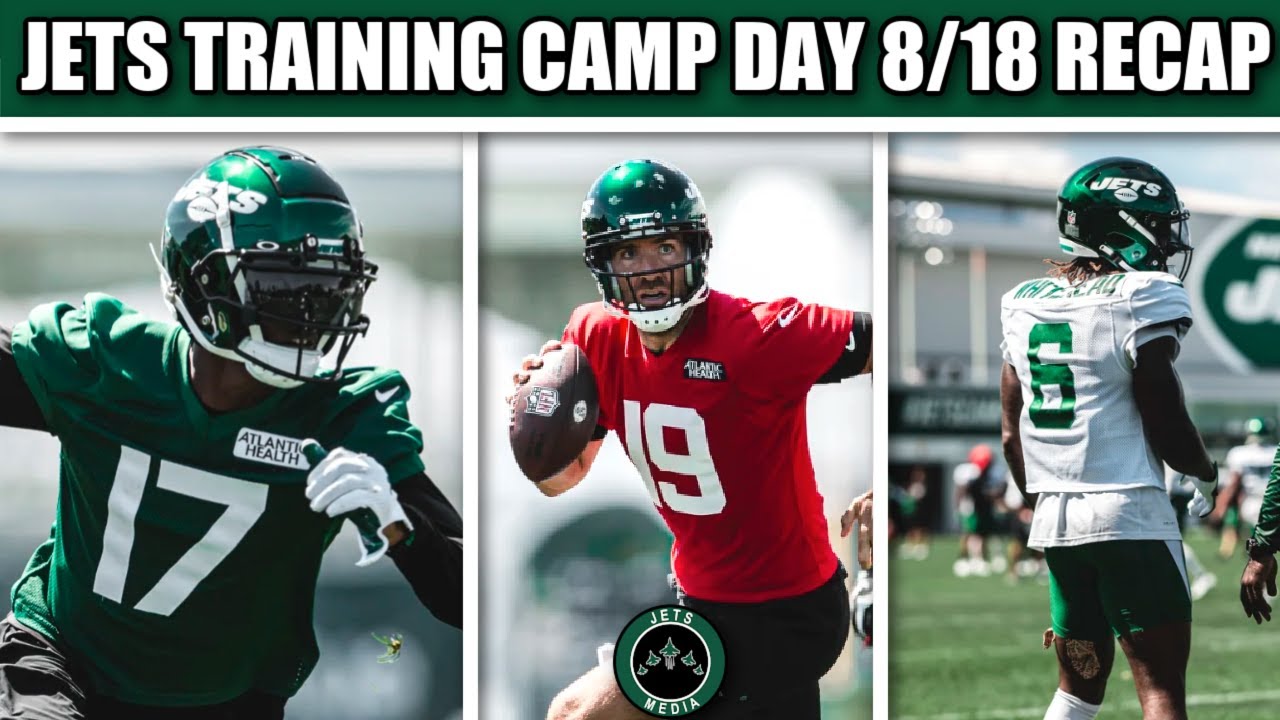 New York Jets Training Camp RECAP 8/16 Jordan Whitehead INT, DJ Reed Returns & Lawrence Cager