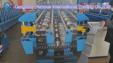 Double layer roll forming machine