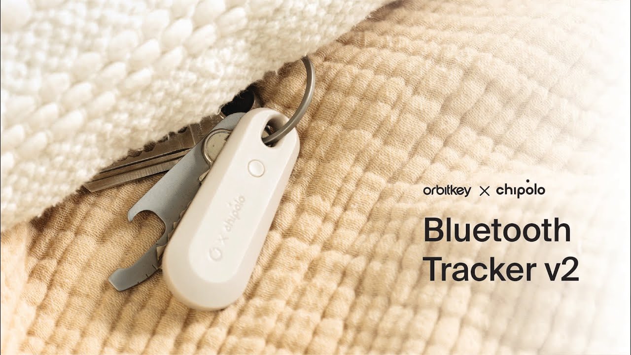 Introducing the Orbitkey x Chipolo Bluetooth Tracker v2 