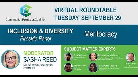 CPC Virtual Roundtables | Inclusion & Diversity Breakout | Meritocracy | SEPT 2020