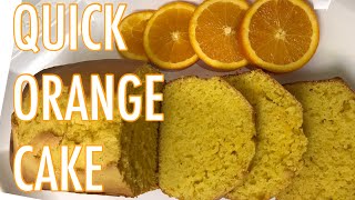 Super Easy Orange Cake Recipe No Artificial Color Or Flavor
