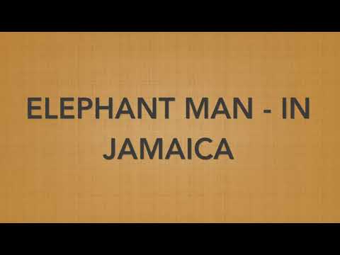 Elephant Man   In Jamaica                     CEV