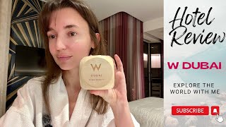 Tour + Reviewing The Luxurious W Dubai Hotel Room In The UAE: A Honest Opinion From Polina Reed.
