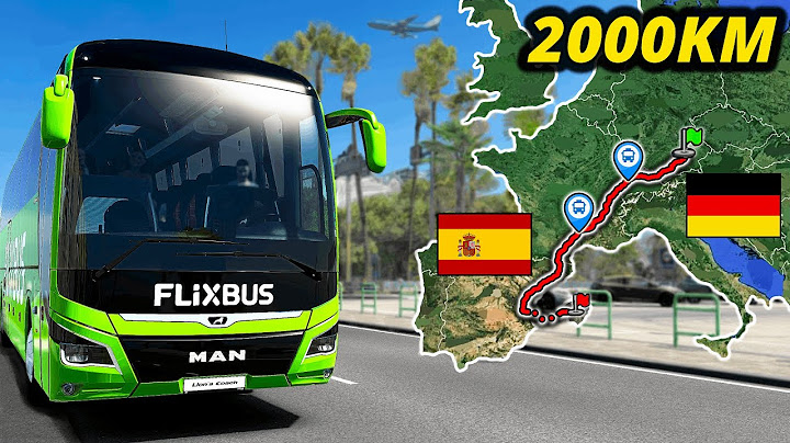 ETS2 Holiday Bus Trip (Munich to Mallorca) Germany to Spain | Euro Truck Simulator 2