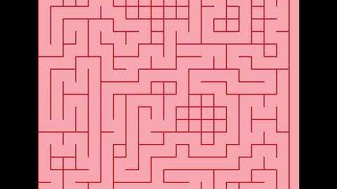 Making maze using backtracking algorithm and then finding path using A* Path Finding Algorithm
