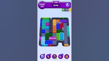 Color Block Jam Level 733 – Full Puzzle Solution (No Boosters)