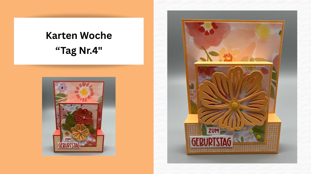 Karten Woche Tag Nr.4 mit den Produkten von Stampin`UP! 