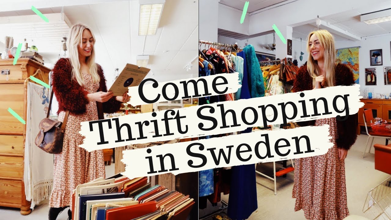 THE BEST THRIFT SHOP IN SWEDEN - Thrift With Me  |   SJ STRUM