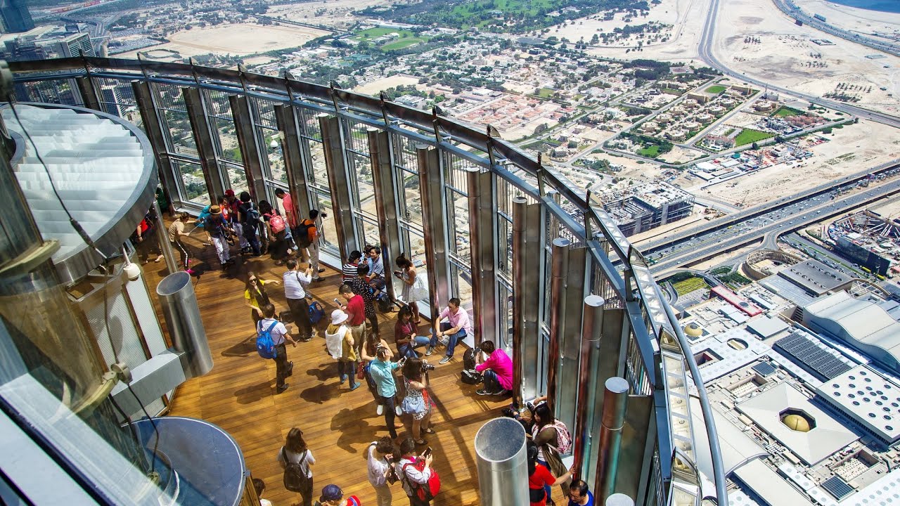 vitesse ascenseur tour burj khalifa