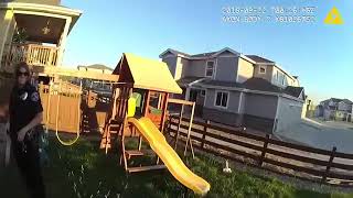 Police Clear Exterior of House | CHRIS WATTS