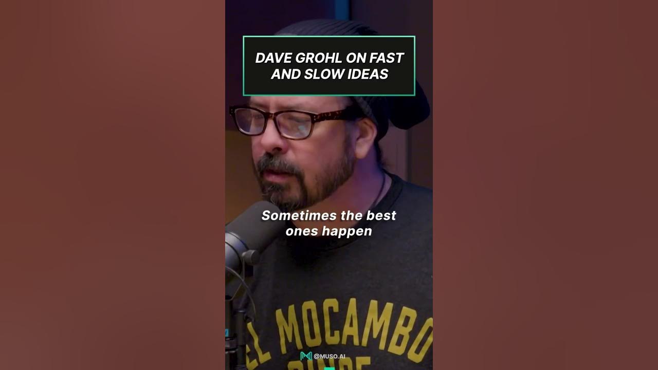 Dave Grohl│How Does It Take To Write A Song #Shorts