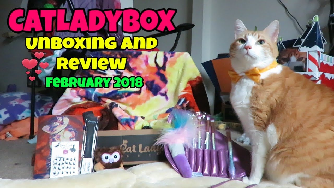 CatLadyBox Unboxing And Review | February 2018