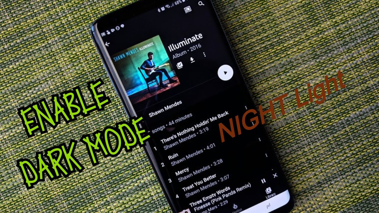 how to enable dark mode in youtube ||night light | talk4TECH - YouTube