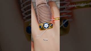 Ring STUCK on Swollen Finger? 💍 The String Coiling Technique #ring #shorts